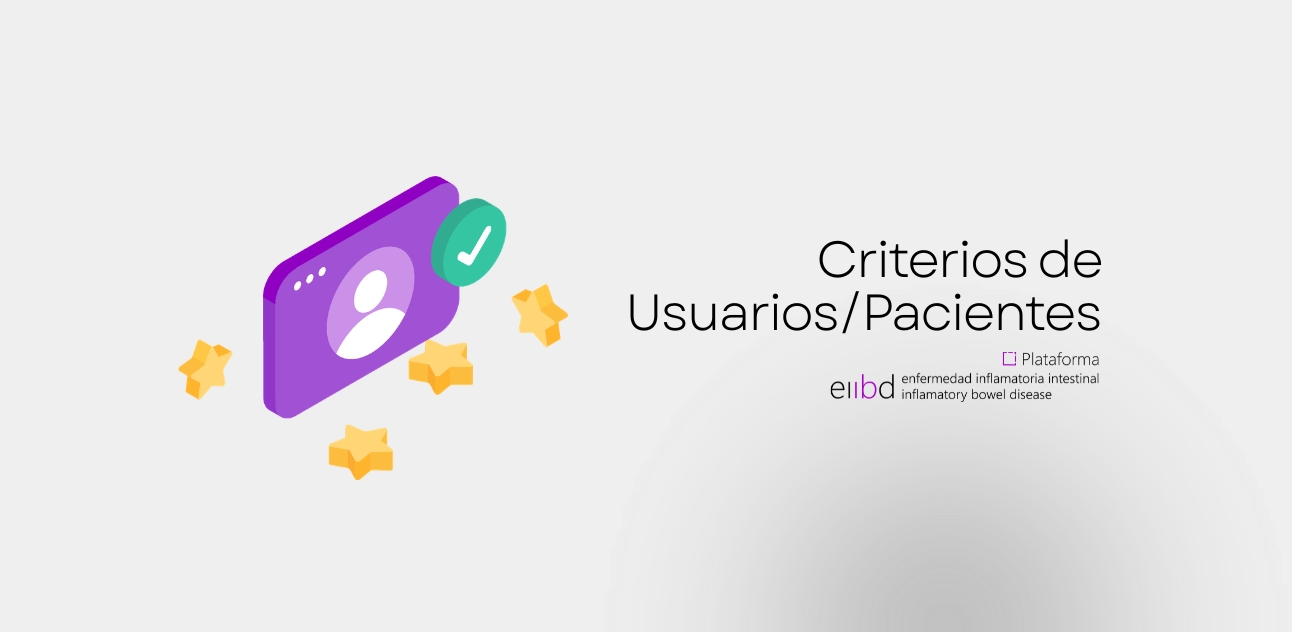 Criterios de Usuarios/Pacientes